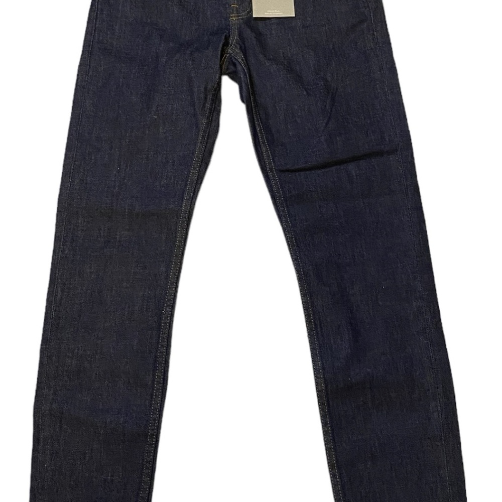 Everlane Dark Wash Women’s Mid Rise Skinny Jeans Sz 26 Cotton Blend MSRP: $70 - Picture 4 of 9